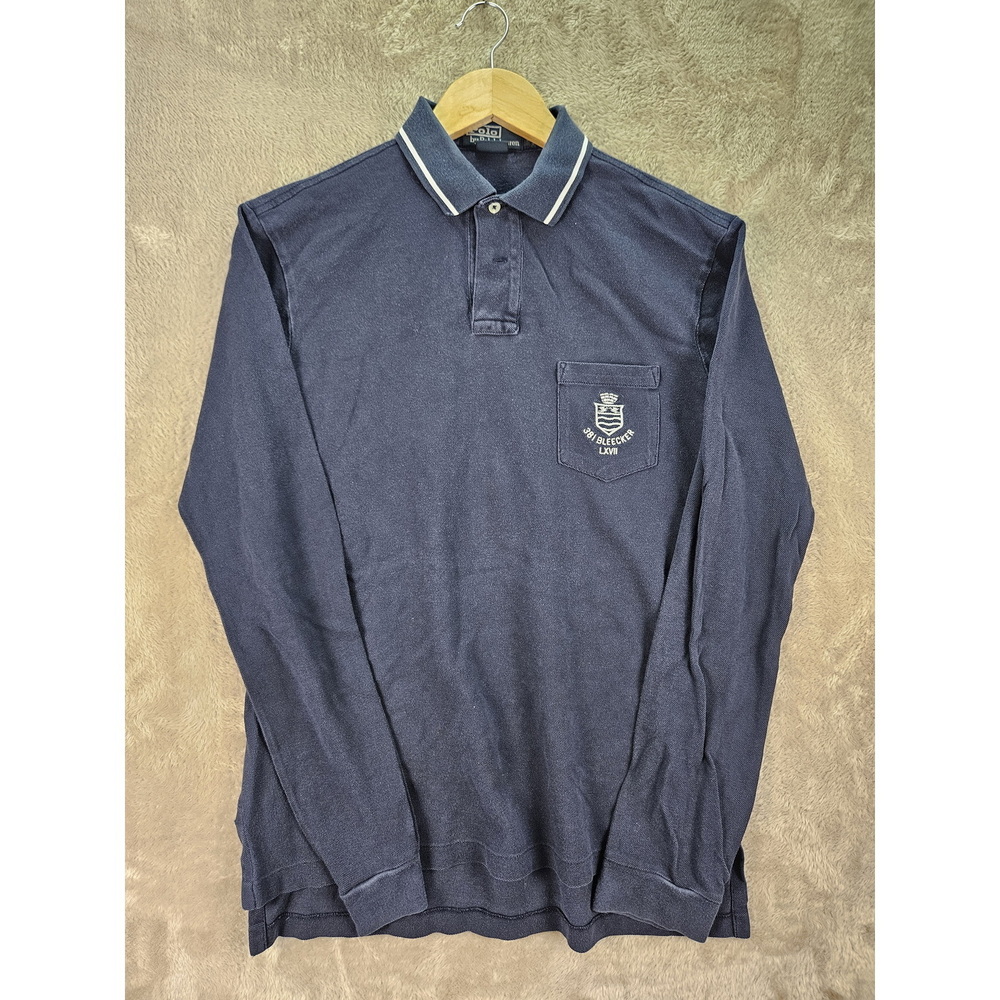 Polo by Ralph Lauren Long-sleeve Polo Shirt Custom Fit Size M